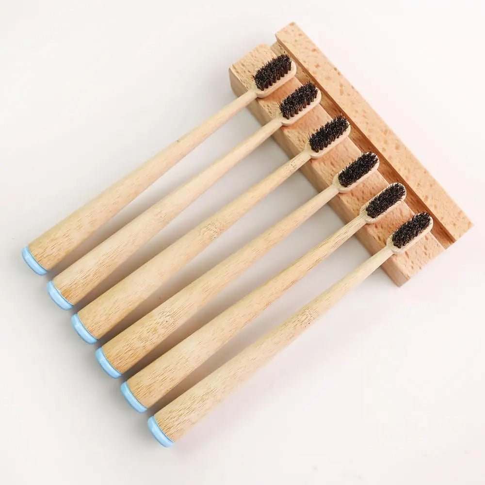 Ziroo Pure Bamboo Brush - Soft Natural Bristles - ZirooZiroo Pure Bamboo Brush - Soft Natural Bristles