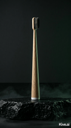 Ziroo Pure Bamboo Toothbrush - Soft Natural Bristles - ZirooZiroo Pure Bamboo Toothbrush - Soft Natural Bristles